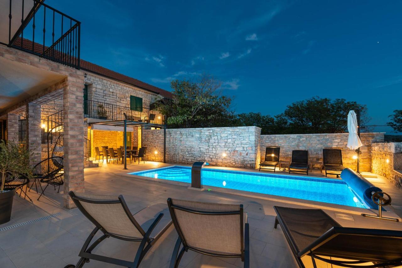 Stone Villa Didovi Snovi With Heated Pool Lisane Ostrovicke Экстерьер фото