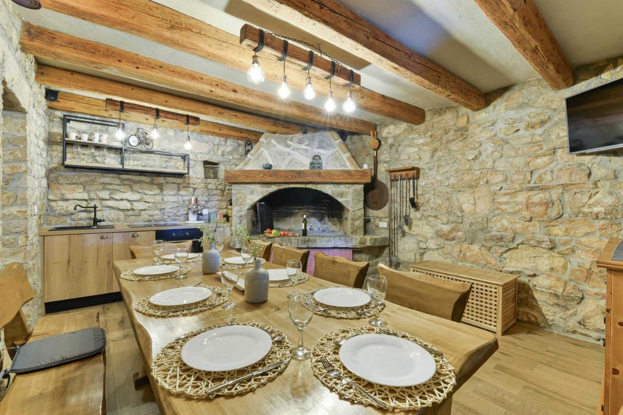 Stone Villa Didovi Snovi With Heated Pool Lisane Ostrovicke Экстерьер фото