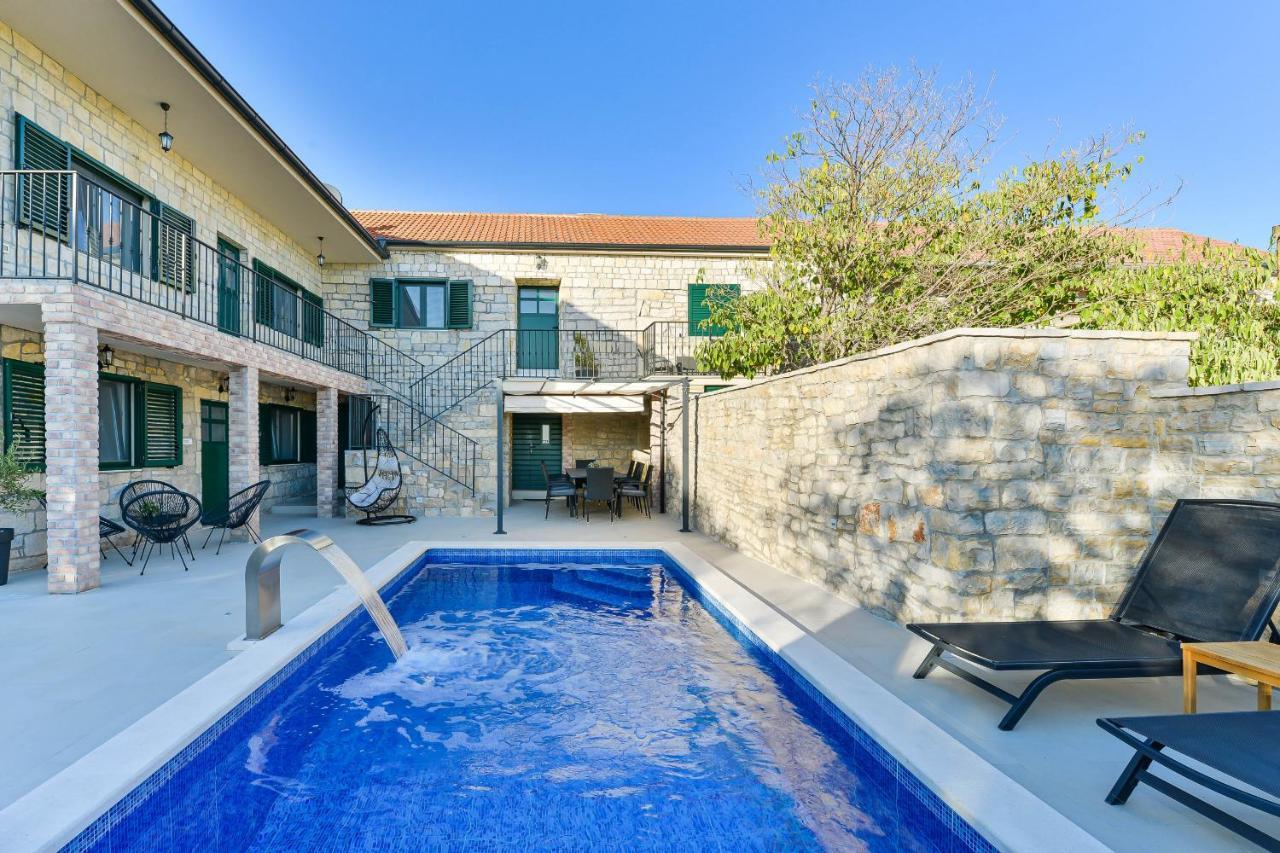 Stone Villa Didovi Snovi With Heated Pool Lisane Ostrovicke Экстерьер фото
