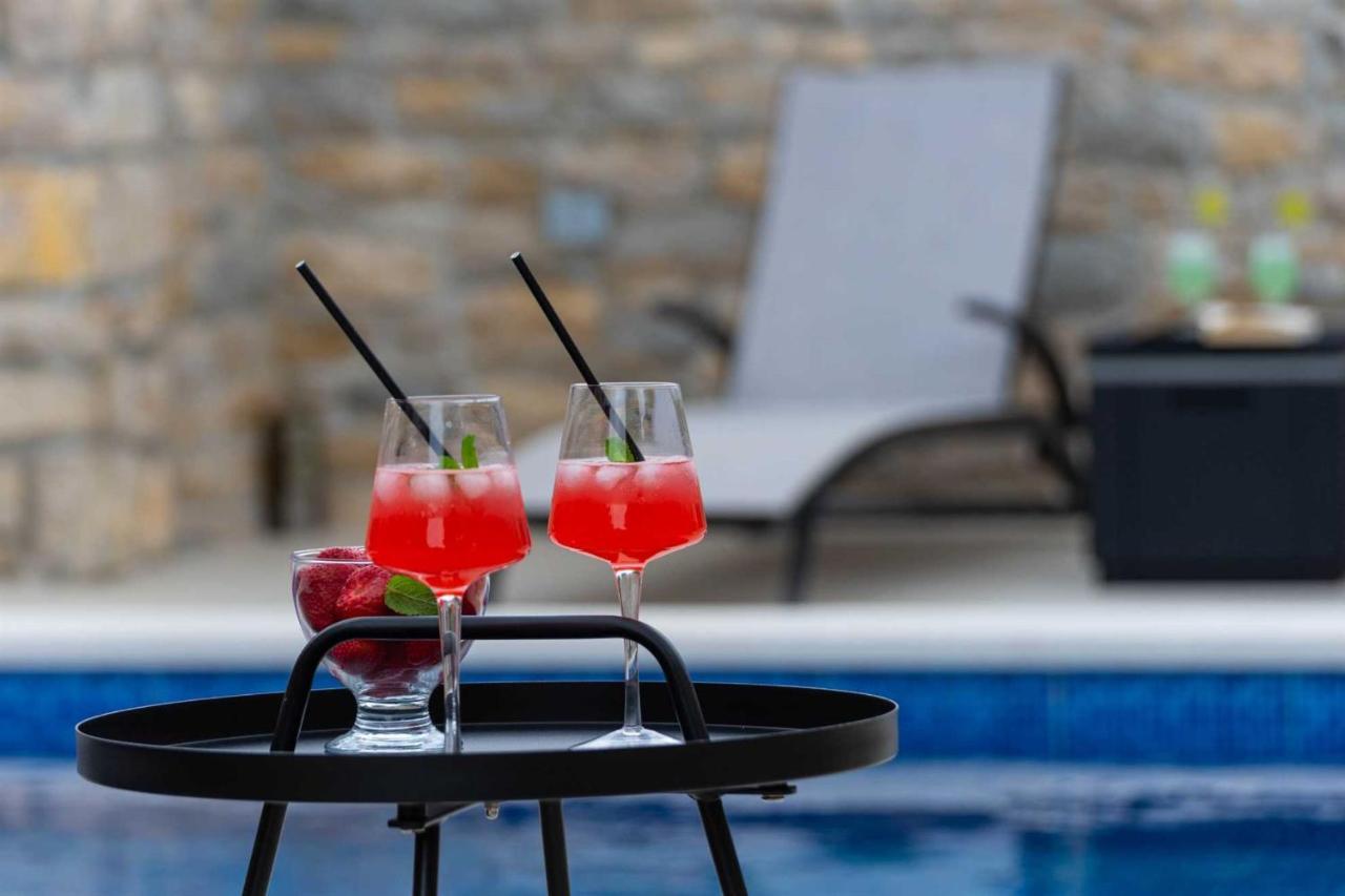 Stone Villa Didovi Snovi With Heated Pool Lisane Ostrovicke Экстерьер фото