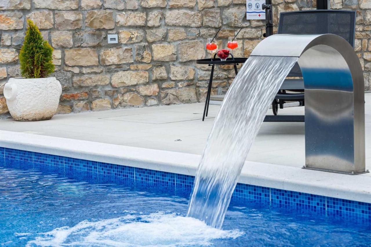 Stone Villa Didovi Snovi With Heated Pool Lisane Ostrovicke Экстерьер фото