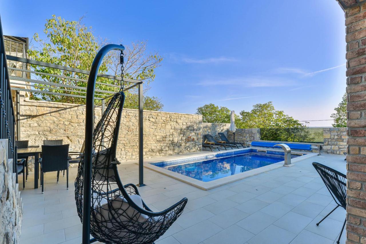 Stone Villa Didovi Snovi With Heated Pool Lisane Ostrovicke Экстерьер фото