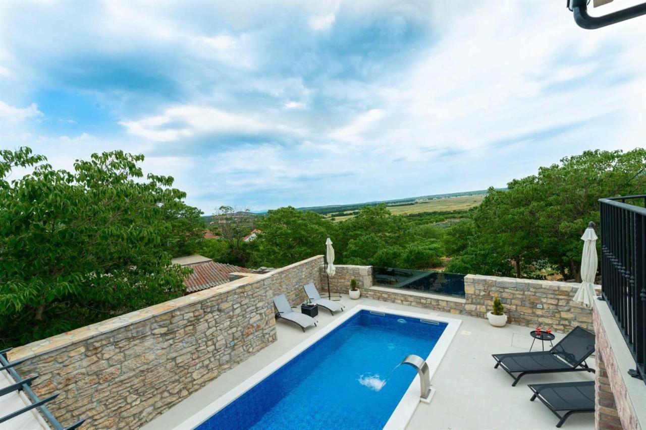 Stone Villa Didovi Snovi With Heated Pool Lisane Ostrovicke Экстерьер фото